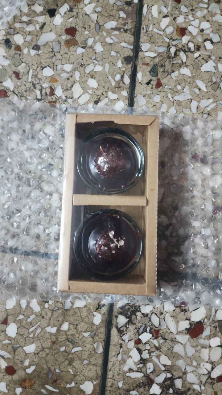 Gulab Jamun Scented Candle (Pack of 2)
